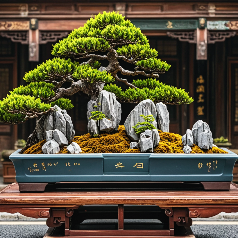 山石盆景運輸車輛